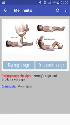 Pathognomonic Sign android App screenshot 1