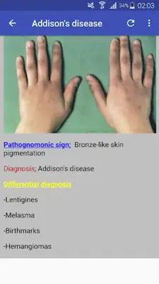 Pathognomonic Sign android App screenshot 3